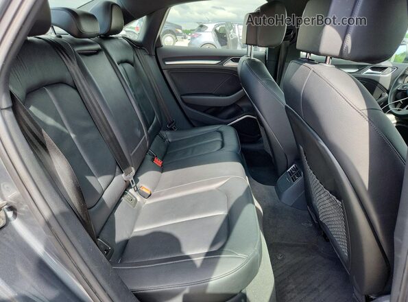 WAUJEGFF0KA089475 2019 AUDI A3 Charcoal Հետևի նստատեղերի տեսք