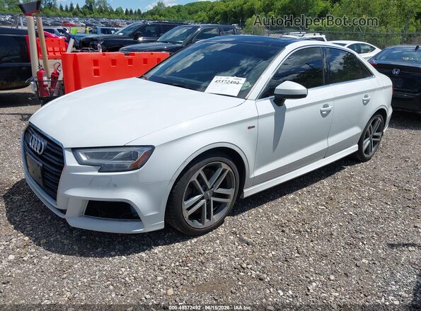WAUJEGFF5K1021558 2019 AUDI A3 White Передня ліва чверть