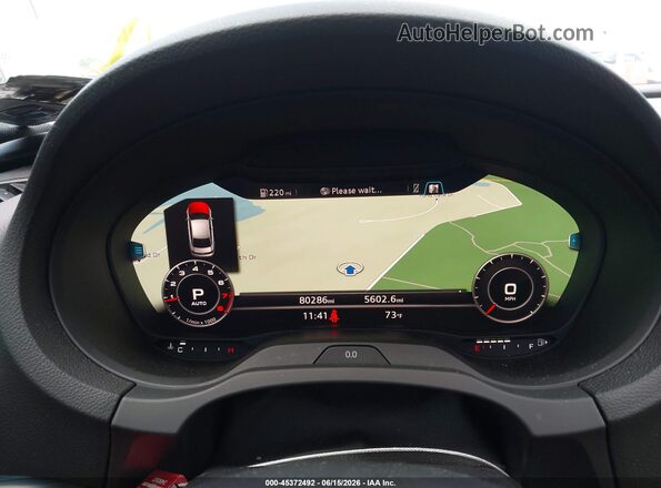 WAUJEGFF5K1021558 2019 AUDI A3 White Вид задніх сидінь
