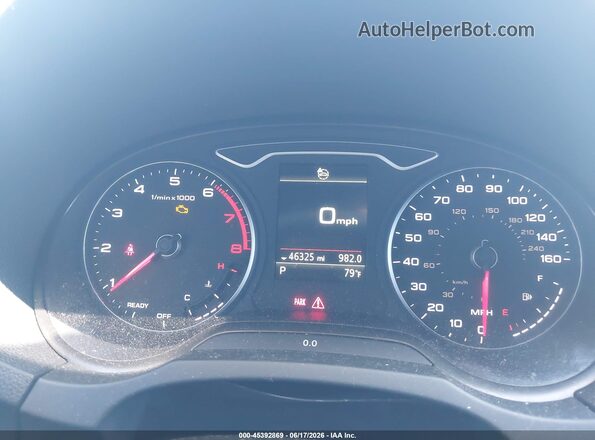 WAUJEGFF7LA074473 2020 AUDI A3 White Widok tylnych siedzeń