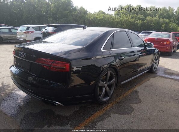 WAUJSAFD0GN009404 2016 AUDI S8 Черный Задняя правая четверть