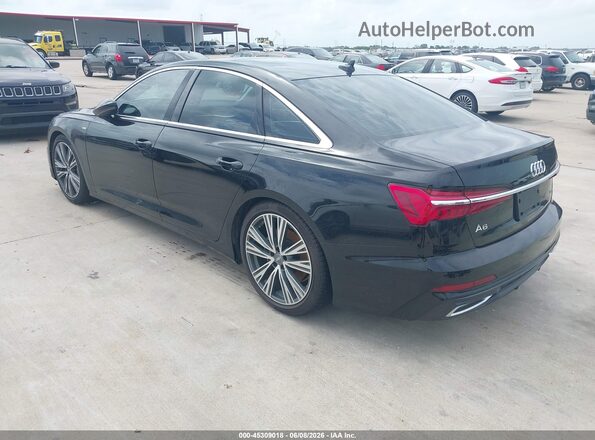 WAUK2AF20KN068724 2019 AUDI A6 Black უკანა მარცხენა