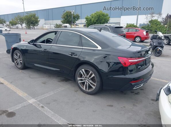 WAUK2AF22KN082544 2019 AUDI A6 Black უკანა მარცხენა