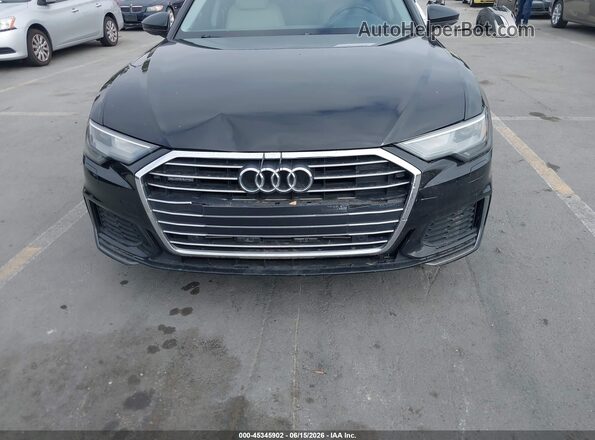 WAUK2AF22KN082544 2019 AUDI A6 Black წინა ხედი