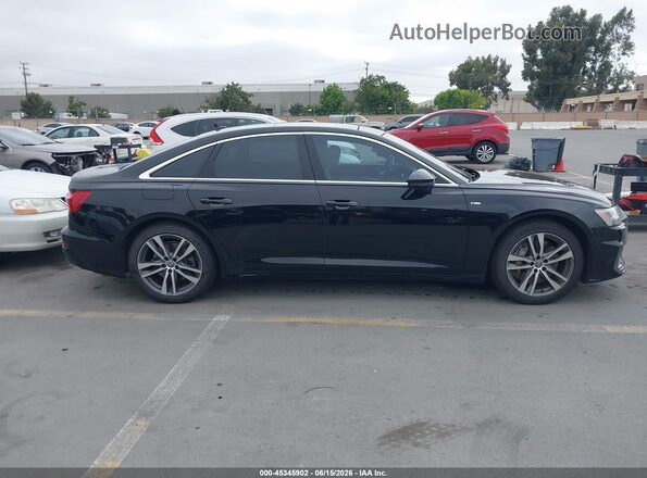 WAUK2AF22KN082544 2019 AUDI A6 Black უკანა სალონის ხედი