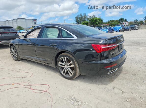 WAUK2AF24KN018862 2019 AUDI A6 Black Trasero izquierdo