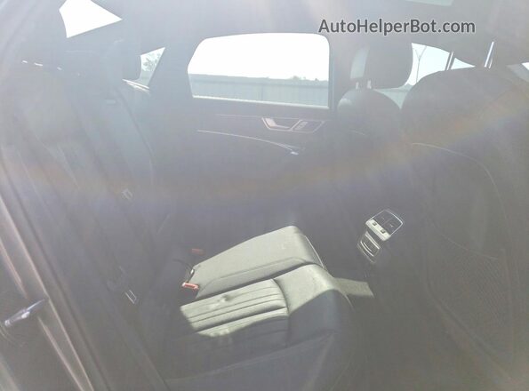 WAUK2AF24LN061759 2020 AUDI A6 Gray Vista de los asientos traseros