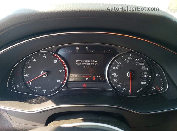 WAUK2AF24LN061759 2020 AUDI A6 Gray Vista del cuadro de instrumentos