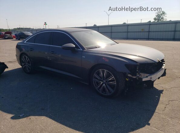 WAUK2AF24LN061759 2020 AUDI A6 Gray Delantero derecho
