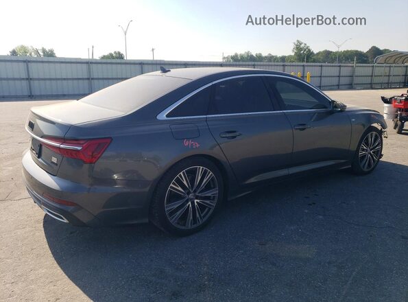 WAUK2AF24LN061759 2020 AUDI A6 Gray Trasero derecho