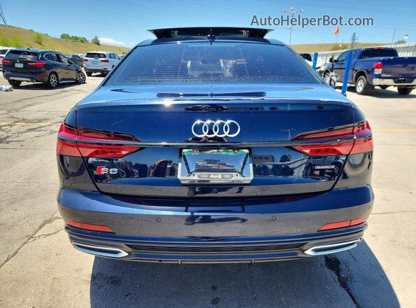 WAUK2AF25KN106495 2019 AUDI A6 Blue Вид ззаду
