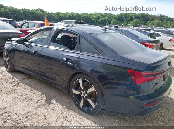 WAUK2AF25MN059942 2021 AUDI A6 Black უკანა მარცხენა