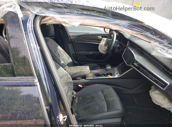 WAUK2AF25MN059942 2021 AUDI A6 Black წინა სალონის ხედი