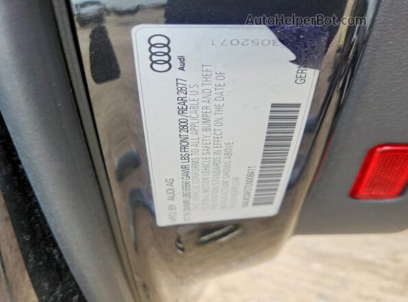 WAUK2AF27LN008411 2020 AUDI A6 Black Вид підкапотного простору