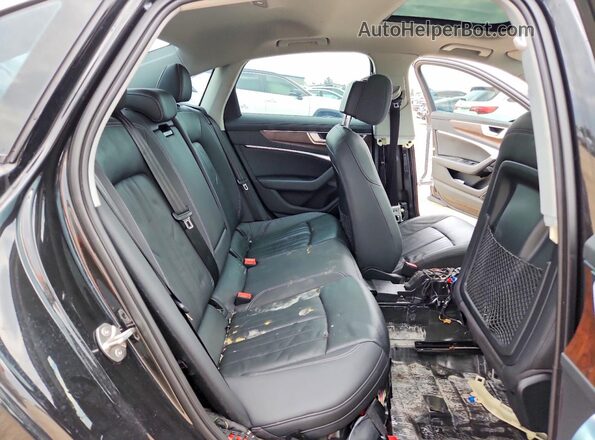 WAUK2AF27LN008411 2020 AUDI A6 Black Вид задніх сидінь