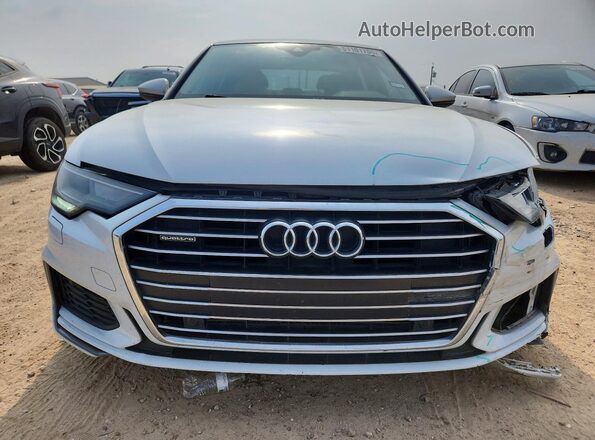 WAUK2AF2XKN088169 2019 AUDI A6 White წინა ხედი