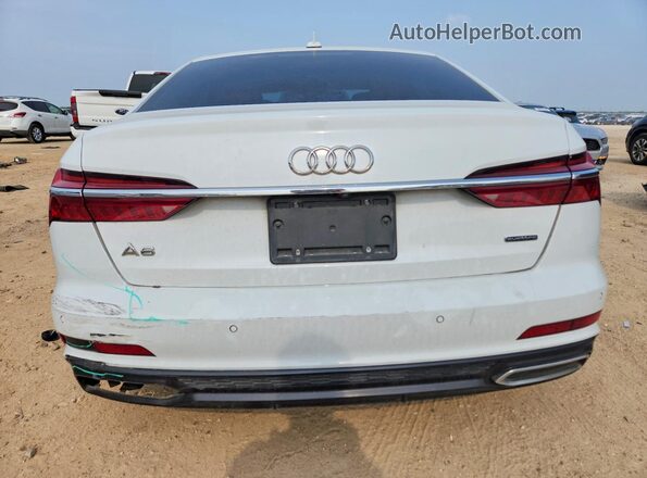 WAUK2AF2XKN088169 2019 AUDI A6 White უკანა ხედი