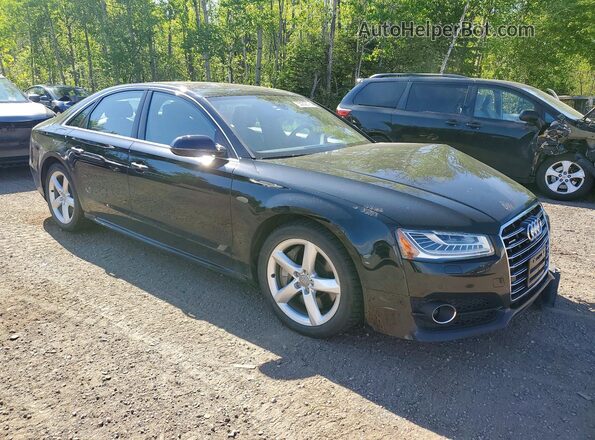 WAUK3AFD2GN014315 2016 AUDI A8 Black Przód prawy