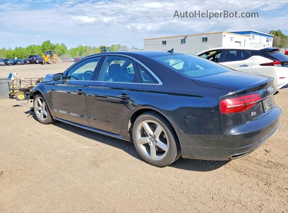 WAUK3AFD2GN014315 2016 AUDI A8 Black Tył lewy