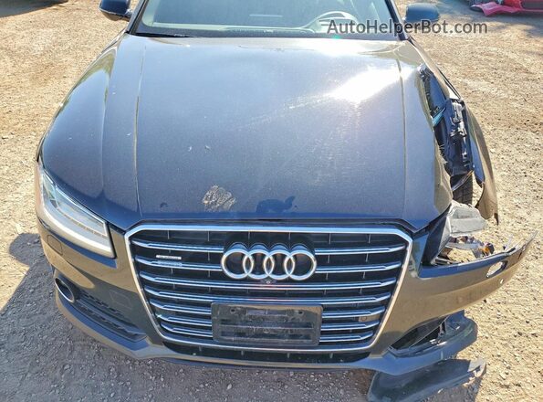 WAUK3AFD2GN014315 2016 AUDI A8 Black Widok wnętrza z tyłu