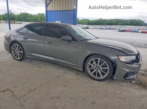 WAUK3BF25RN055352 2024 AUDI A6 Gray Передня права чверть
