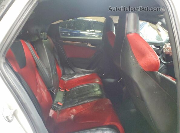 WAUKGAFL8GA006335 2016 AUDI S4 White Widok tylnych siedzeń