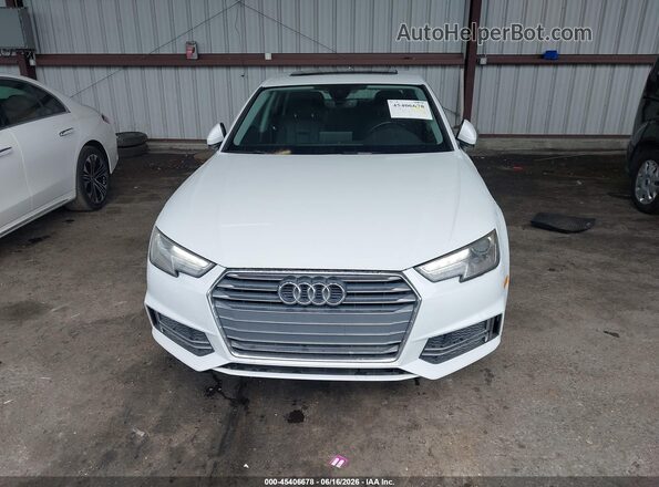 WAUKMAF40JN019520 2018 AUDI A4 Белый 