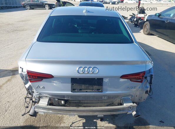 WAUKMAF41JA139995 2018 AUDI A4 Silver 