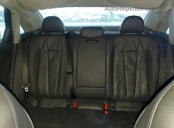 WAUKMAF42JA128018 2018 AUDI A4 Black Вид задніх сидінь
