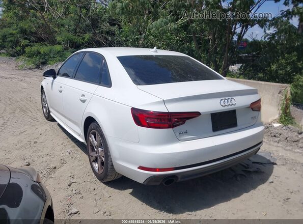 WAUKMAF43JA112426 2018 AUDI A4 White Rear left