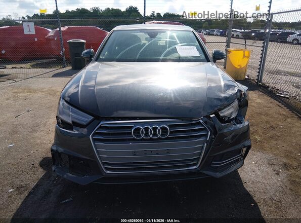 WAUKMAF44JA231585 2018 AUDI OTHER Gray ხელსაწყოთა პანელის ხედი