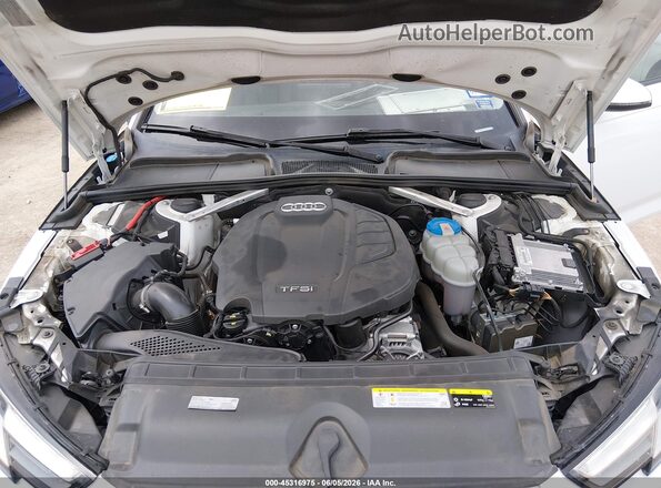 WAUKMAF44JN015356 2018 AUDI A4 White Вид ззаду