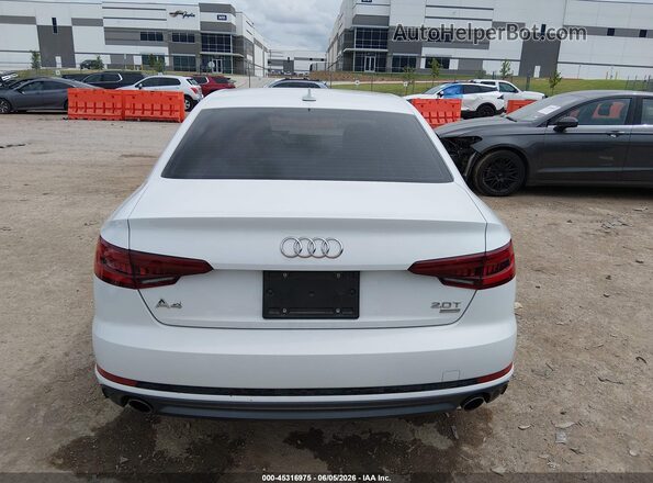 WAUKMAF44JN015356 2018 AUDI A4 White 