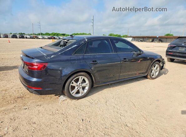 WAUKMAF49JA067590 2018 AUDI A4 Blue Tył prawy