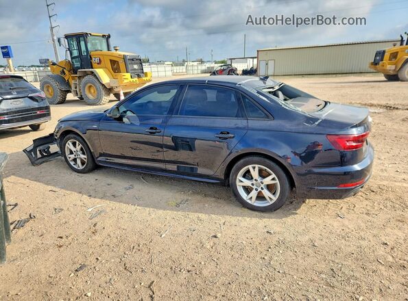 WAUKMAF49JA067590 2018 AUDI A4 Blue Tył lewy