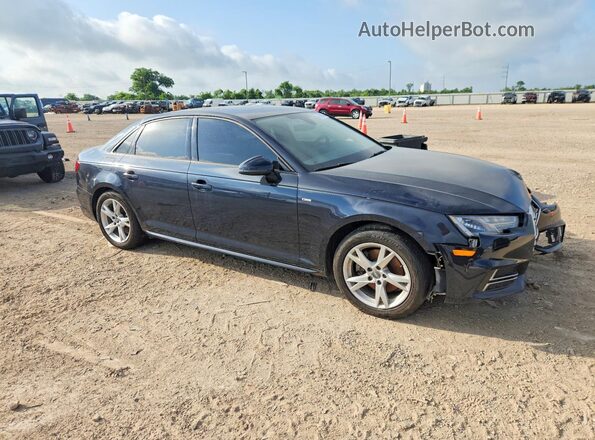 WAUKMAF49JA067590 2018 AUDI A4 Blue Przód prawy