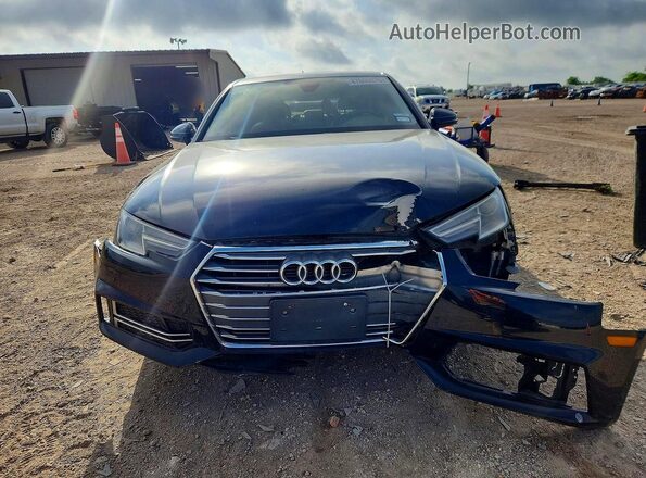WAUKMAF49JA067590 2018 AUDI A4 Blue Widok z przodu