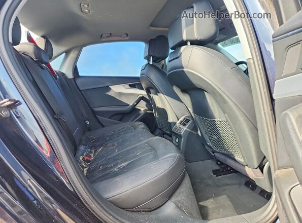 WAUKMAF49JA067590 2018 AUDI A4 Blue Widok tylnych siedzeń