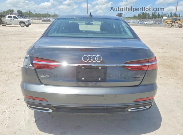 WAUL2AF20KN024341 2019 AUDI A6 Charcoal Հետևի տեսք