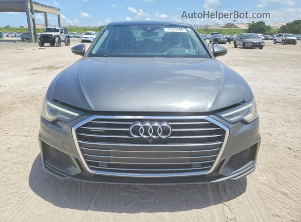 WAUL2AF20KN024341 2019 AUDI A6 Charcoal Դիմացի տեսք