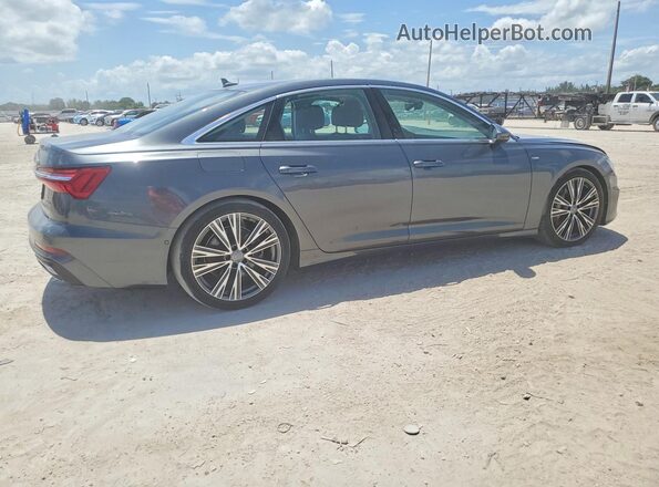 WAUL2AF20KN024341 2019 AUDI A6 Charcoal Հետևի աջ