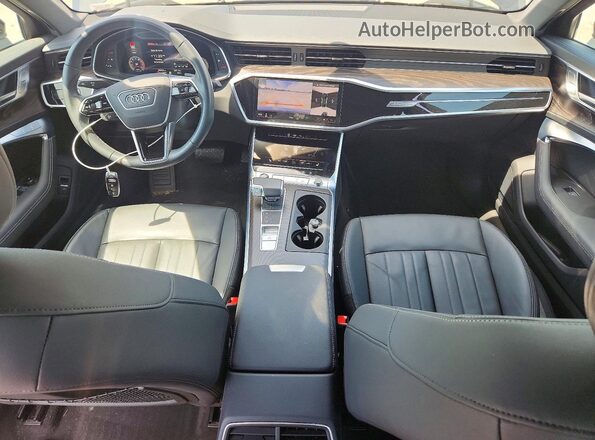 WAUL2AF20MN067208 2021 AUDI A6 Black Dashboard view