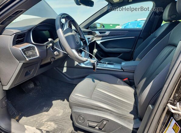 WAUL2AF20MN067208 2021 AUDI A6 Black Front interior view