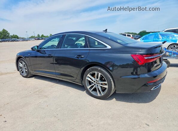 WAUL2AF20MN067208 2021 AUDI A6 Black Rear left