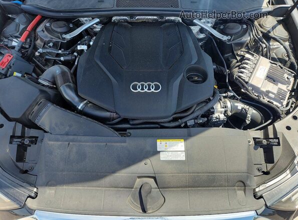 WAUL2AF20MN067208 2021 AUDI A6 Black Rear interior view