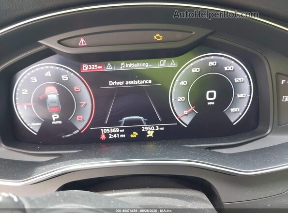 WAUL2AF21KN060944 2019 AUDI A6 Black Հետևի նստատեղերի տեսք