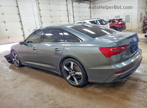 WAUL2AF21LN074523 2020 AUDI A6 Gray Trasero izquierdo