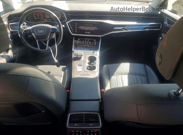 WAUL2AF22LN087586 2020 AUDI A6 Black Vista del salpicadero
