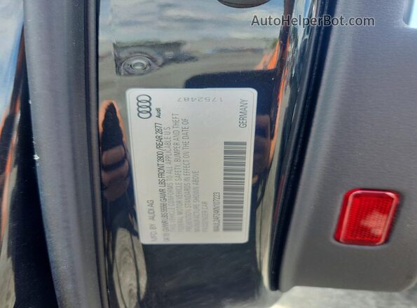 WAUL2AF24KN107223 2019 AUDI A6 Black Widok komory silnika