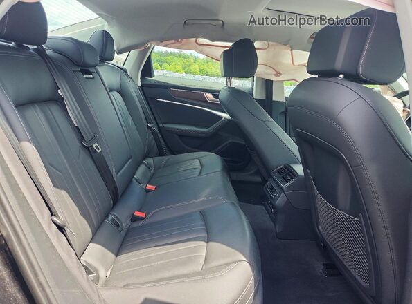 WAUL2AF24KN107223 2019 AUDI A6 Black Widok tylnych siedzeń